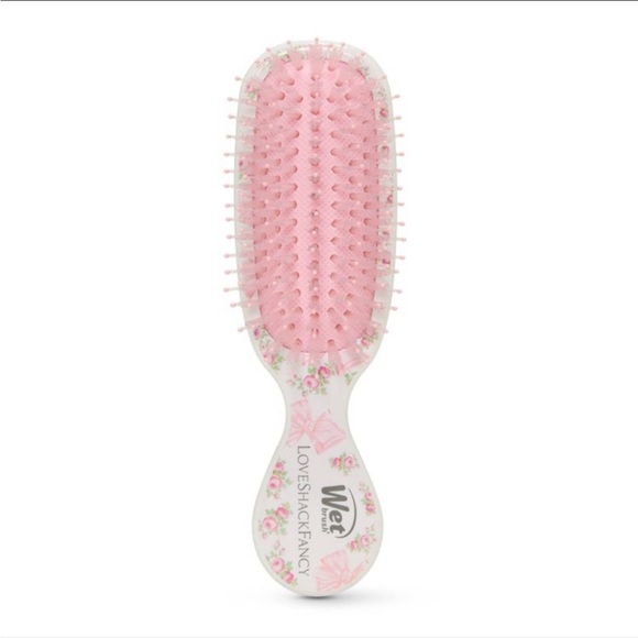 LOVESHACKFANCY Wet Brush Mini Shine Detangling Hair Brush Boar Bristles